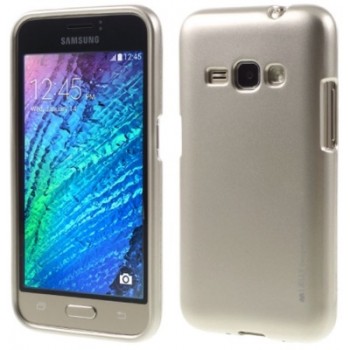 Silikoninis Mercury dėklas auksinis (Galaxy J1 2016)